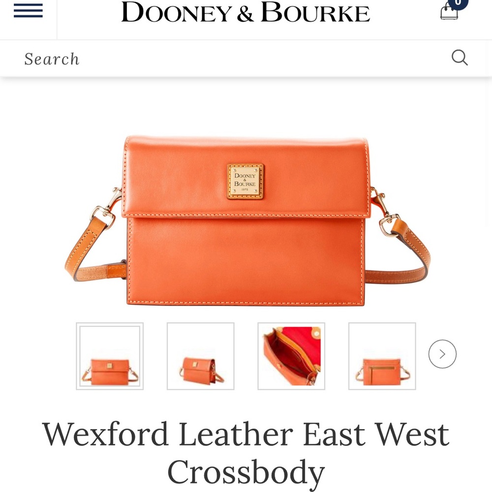 Dooney & Bourke Wexford Leather East West Crossbody